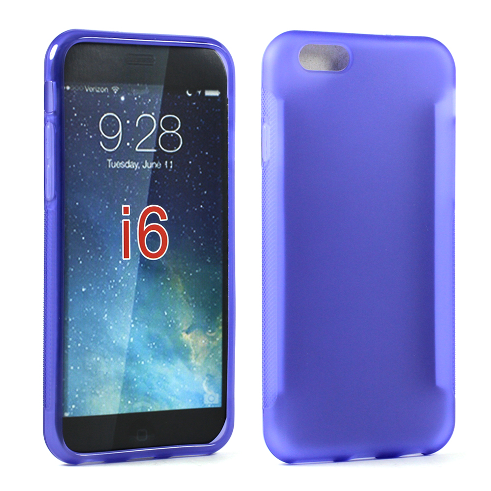 Apple iPHONE 6 4.7 TPU Gel Case (Purple)